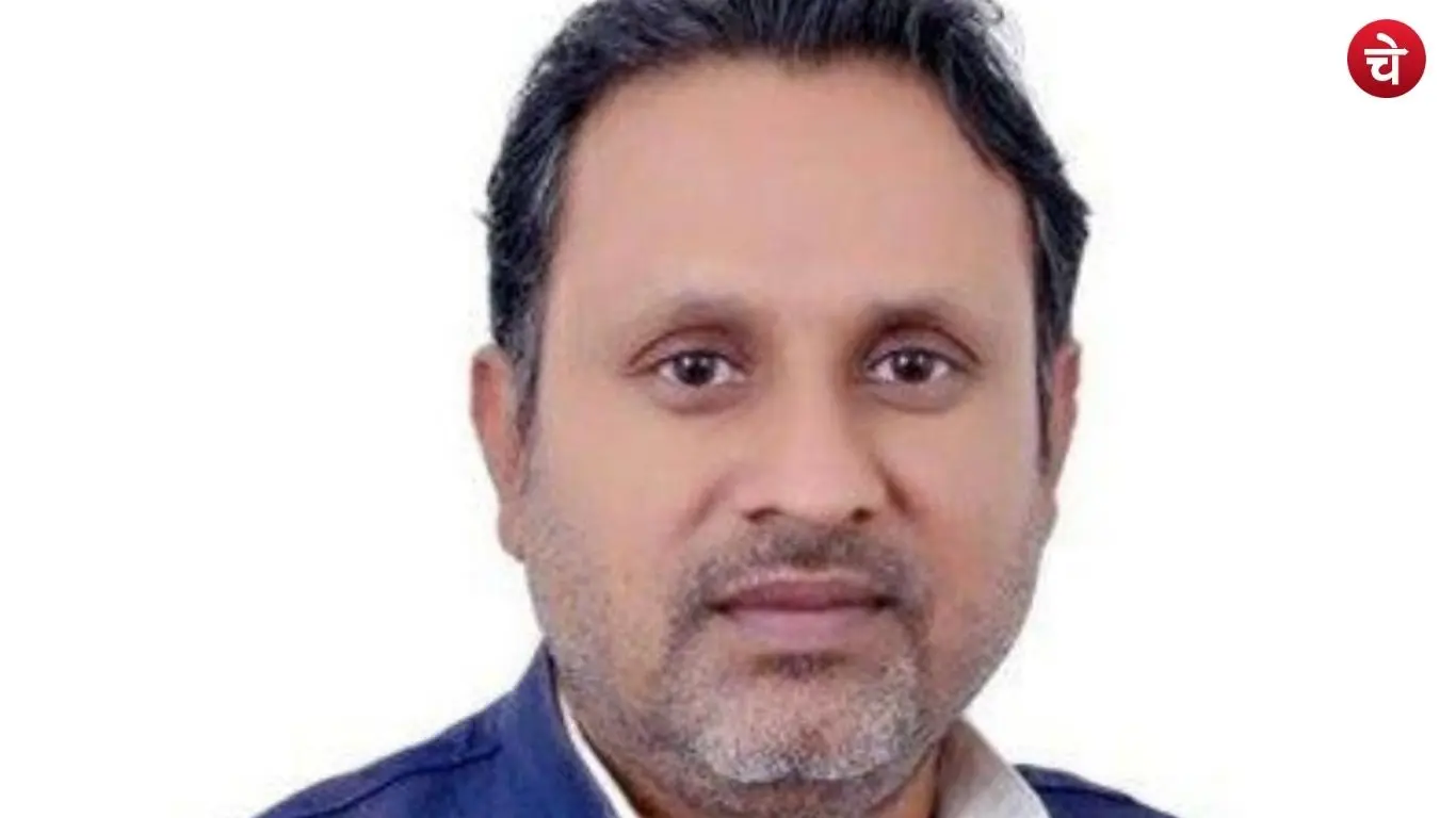 File photo of Samajwadi Party candidate Man Singh Yadav in the MLC election for the Allahabad-Jhansi division graduates' constituency
